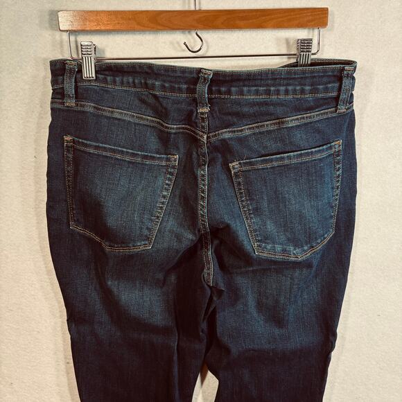 Lauren Conrad LC Women's Plus Size 14 Skinny Jeans Dark Wash - Picture 3 of 8